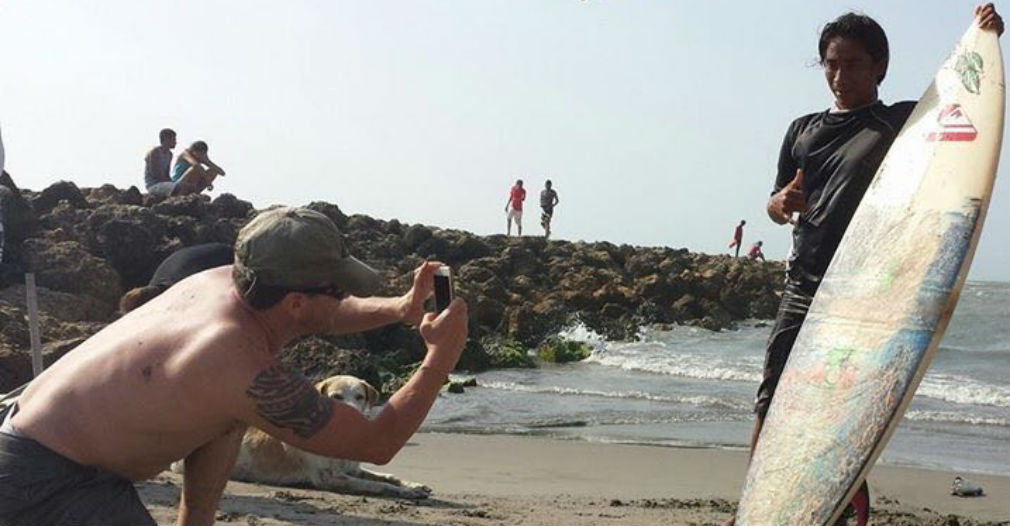 El reconocido cronista Pirry fue hasta las playas del Tayrona para conocerlo y entrevistarlo.