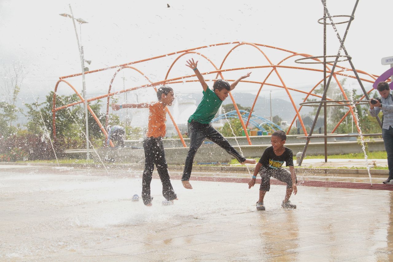 Los niños serán quienes más disfrutarán del parque del Agua.