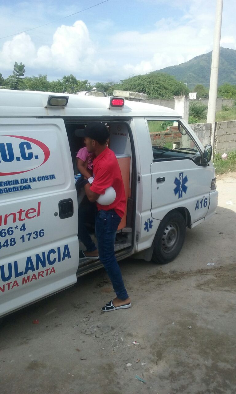 Una ambulancia de la Red de Urgencias de la Costa fue la que prestó los servicios porque la de la ESE nunca llegó. 