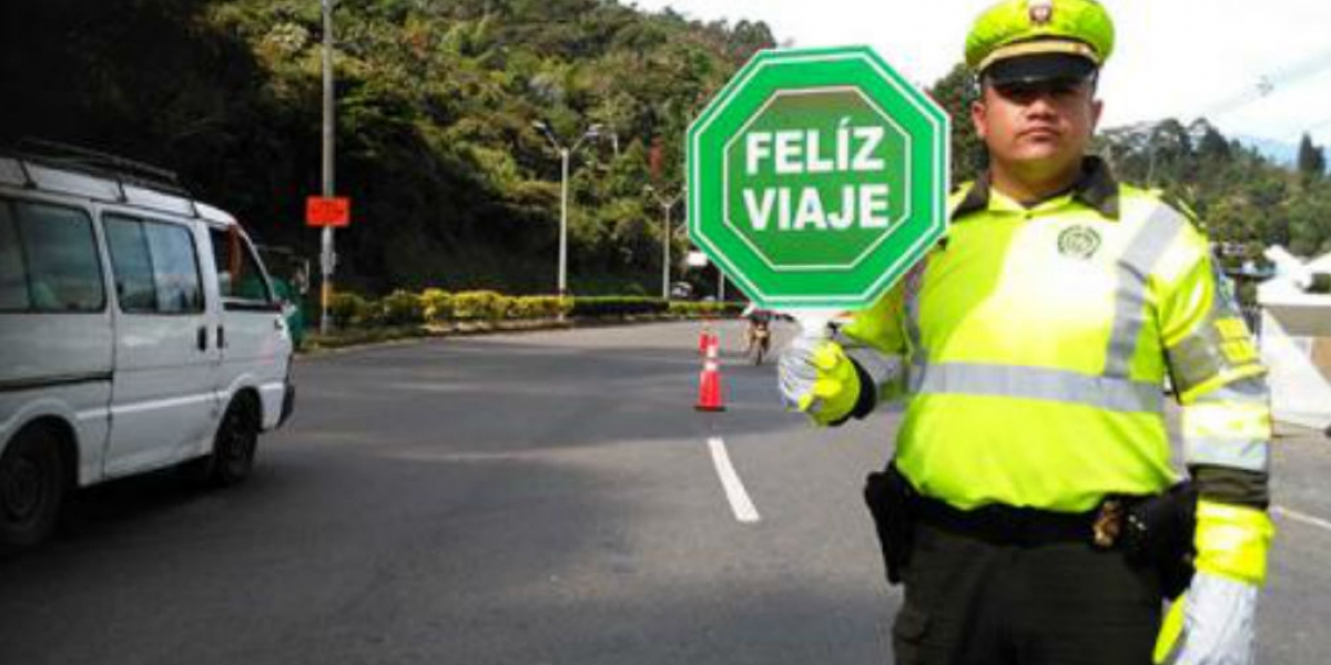 Policía Nacional Policía de Transito realizó vigilancia durante la Semana Santa.