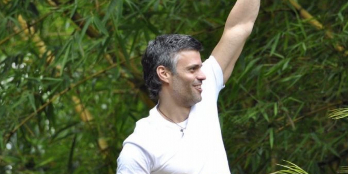 Leopoldo López. Leopoldo López, líder venezolano de oposición.