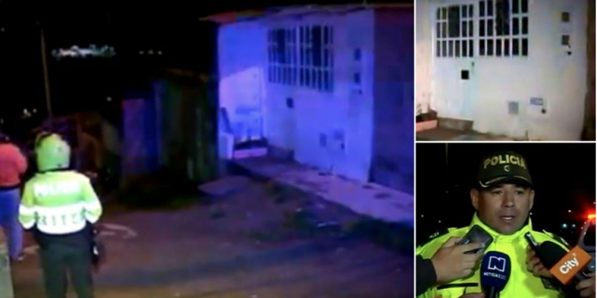 Captura de Pantalla. La Policía llegó a la residencia y encontró a herida a la mujer, que falleció cuando era llevada a un hospital.