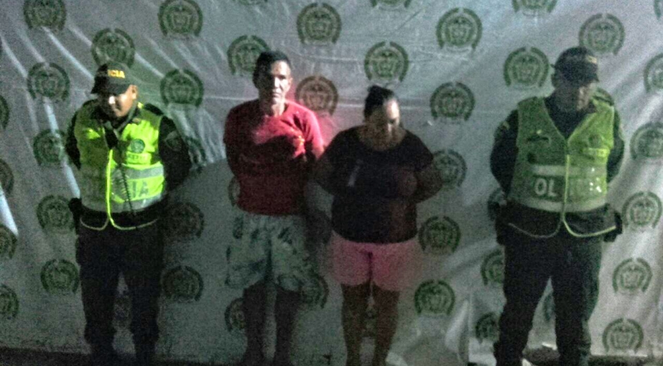 Policía Metropolitana de Santa Marta Hermanos González Ariza, señalados de hurtar un celular