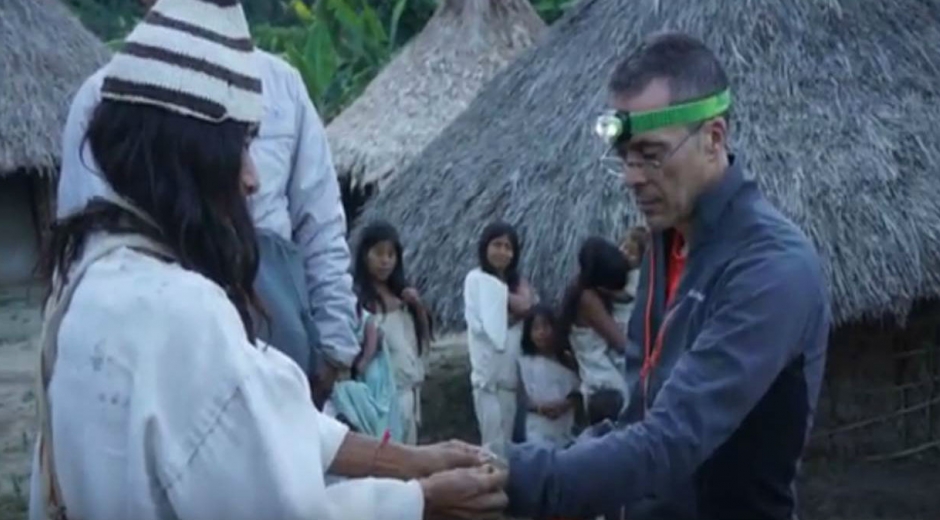 Captura. Los montañistas adquirieron este compromiso de cara al Día Internacional de los Pueblos Indígenas.