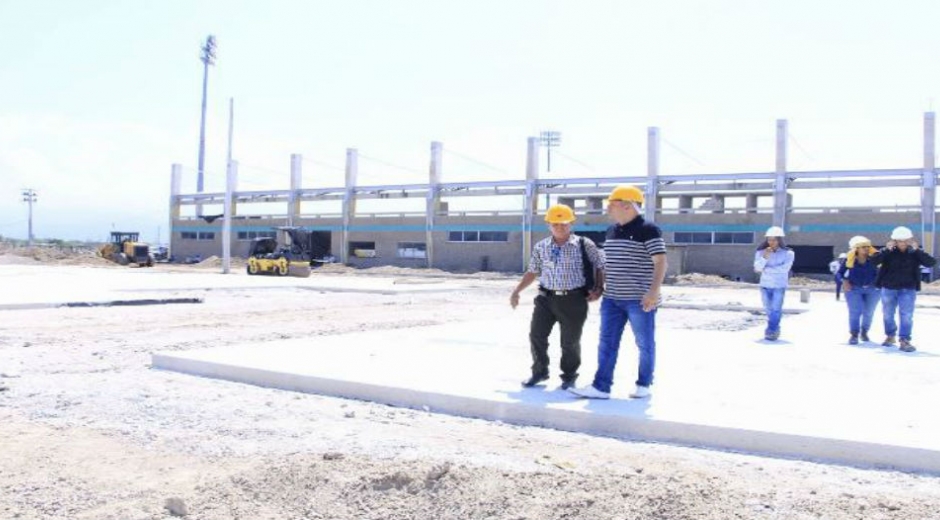 Alcaldía de Ciénaga Inspección de trabajos en Ciénaga