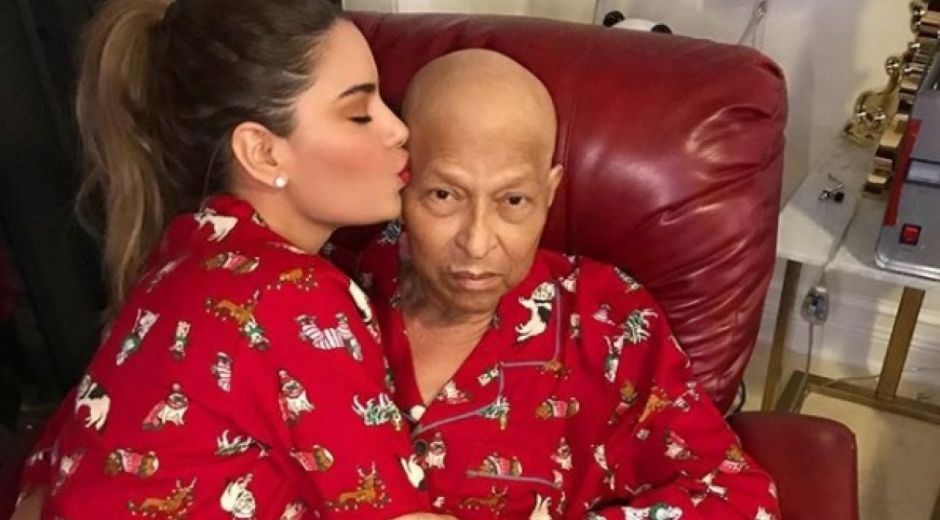 Instagram. La exVirreina Universal Ariadna Gutiérrez y su padre Wilson Gutiérrez.