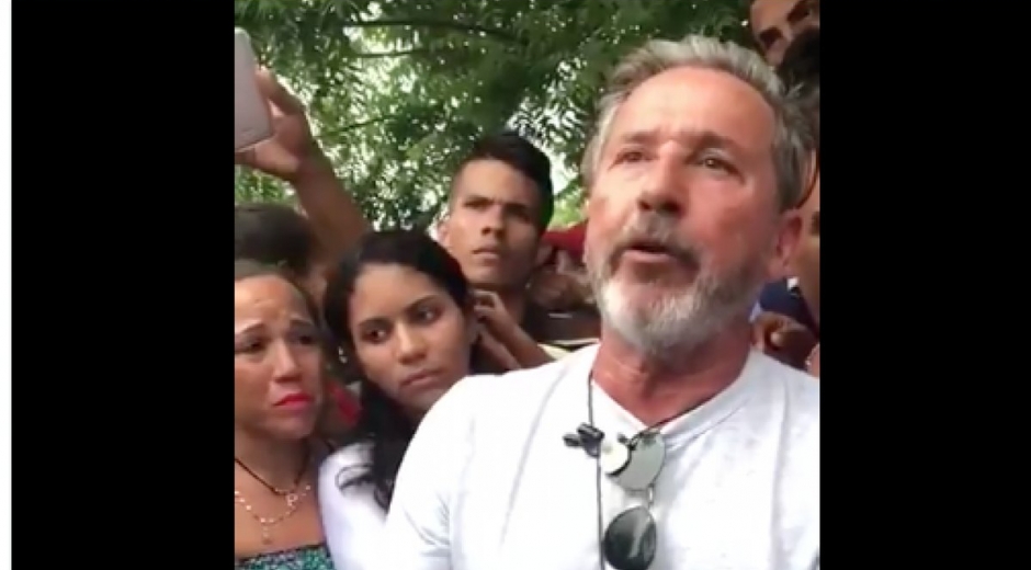 Captura de video. Promovió campaña con Human Rights Watch.