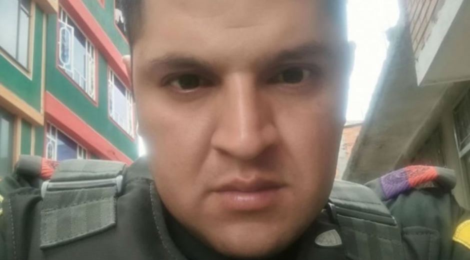 Facebook. Juan Camilo Pulido, patrullero asesinado por expolicía.