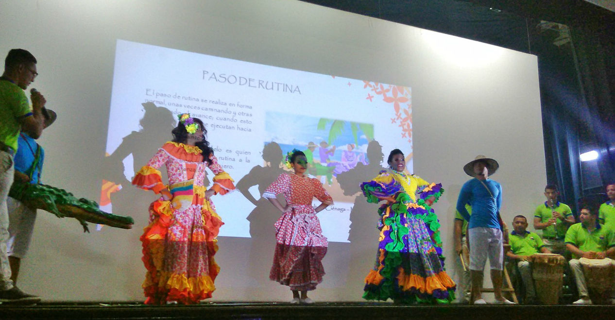 Ponencia del Grupo de Danza de la Universidad del Magdalena