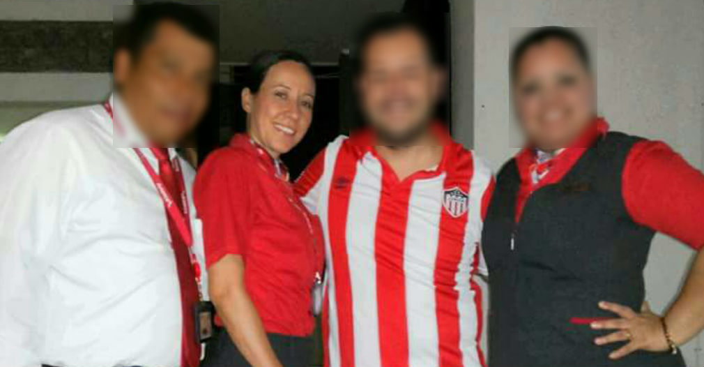 Liliana Navarro, durante su tiempo como trabajadora de Servicopava, empresa que le brinda servicios a Avianca