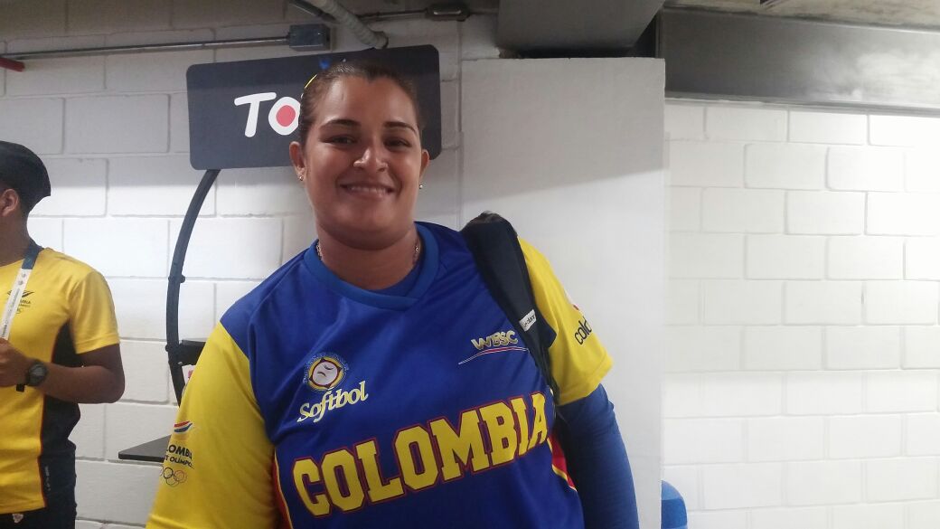 Ketty Milián, jugadora samaria, que integra la selección de Colombia desde los 14 años.