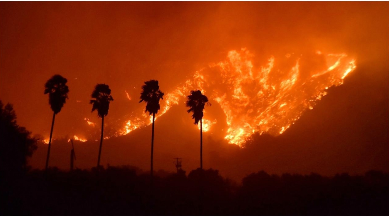 Los incendios han arruinado desde hace dos días el sureste de California y ha consumido ya más de 20 hectáreas.