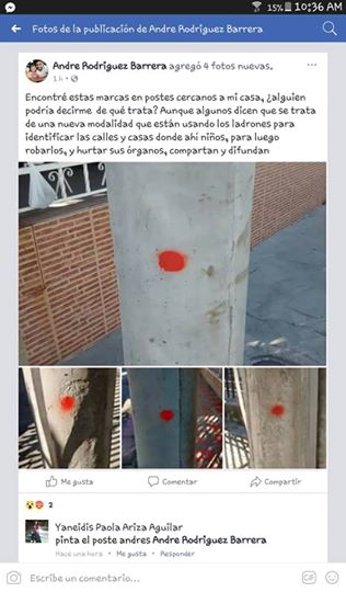 Este post se hizo viral en Santa Marta con una falsa información.