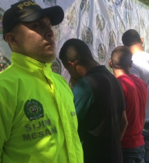 Policía Santa Marta La identidad de los 4 últimos capturados involucrados en el atraco de Playa Rosita no fue revelada.