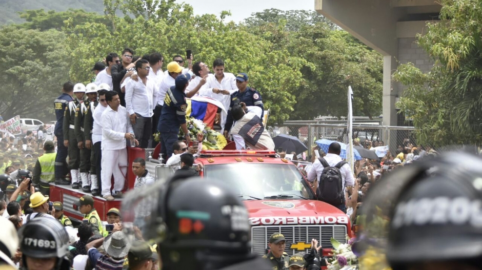 Cortejo fúnebre. 