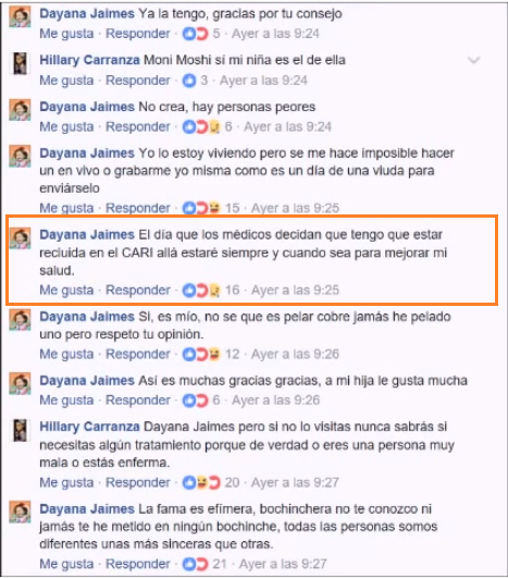 Apartes de la fuerte discusión de Dayana Jaimes y la esposa de Rolando Ochoa. 