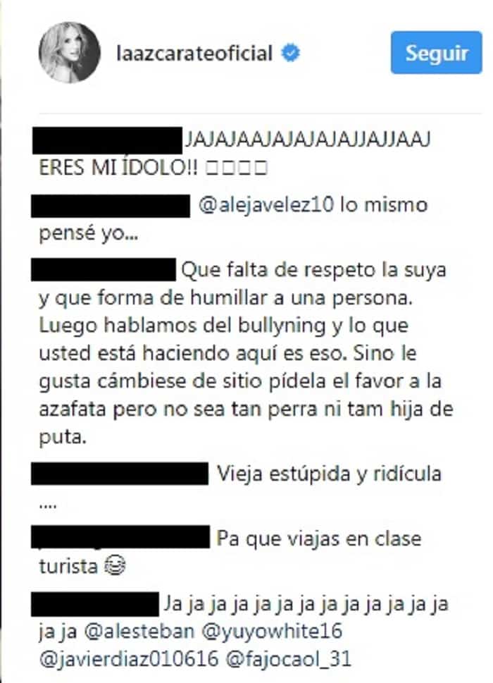 Comentarios sobre Alejandra Azcarate