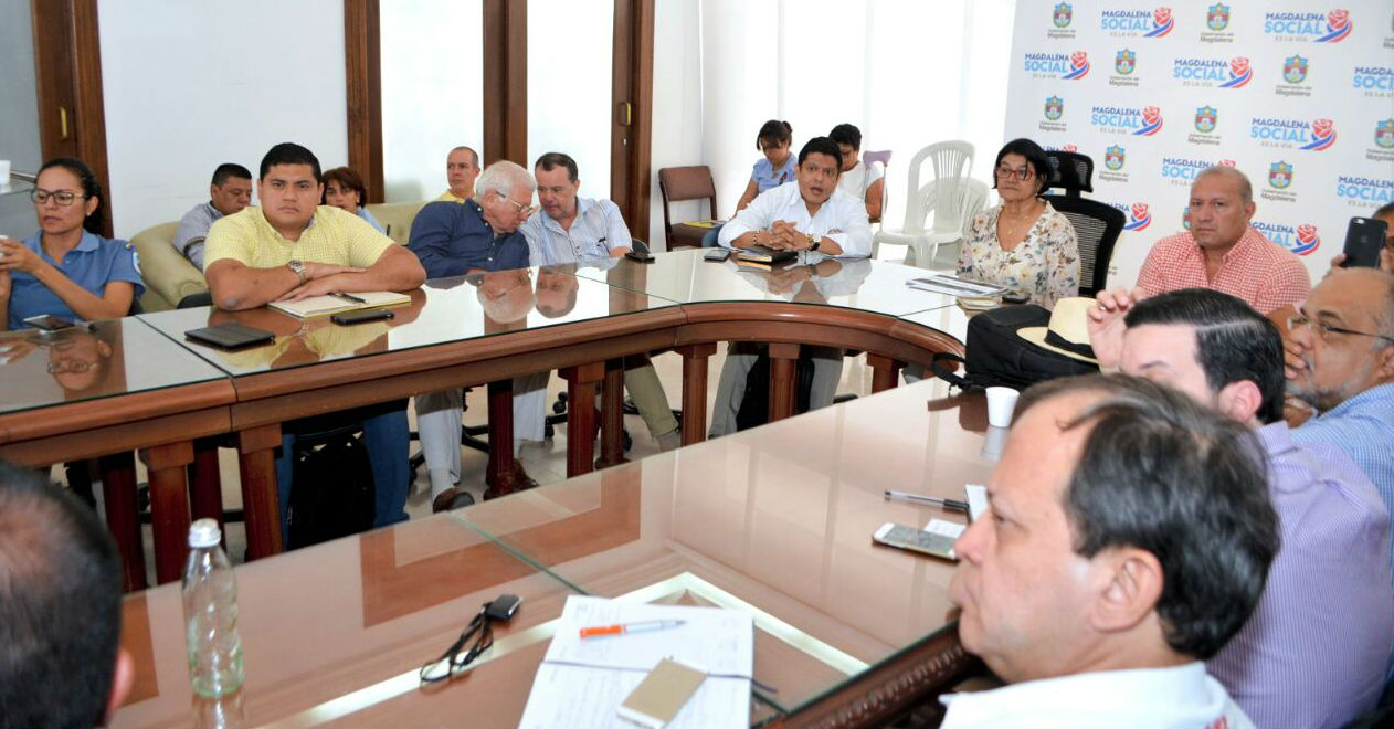 La reunión se realizó en el Palacio Tayrona. 