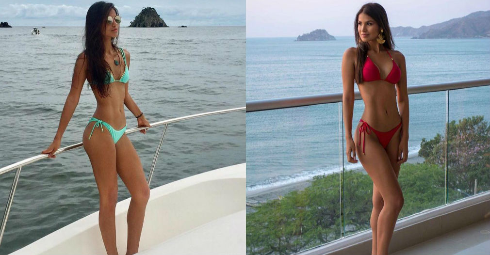 El antes y después de Camila Cárdenas, tras su la operación de senos que se realizó, de acuerdo con allegados.