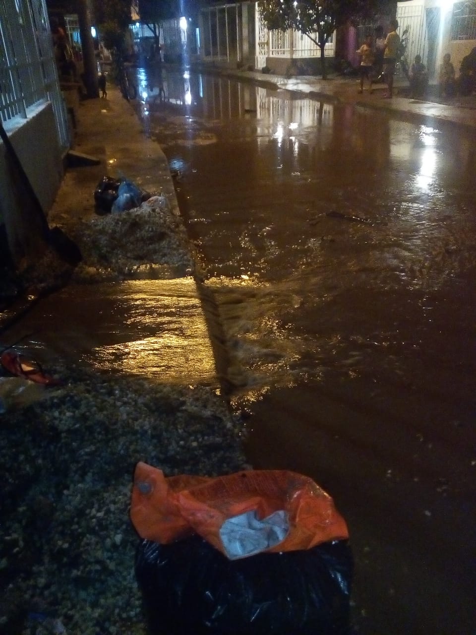 Inundaciones en Villa del Carmen.