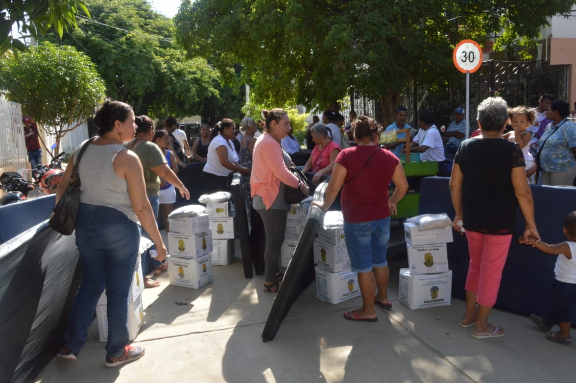 Se está entregando kit de aseo, cocina y colchonetas.