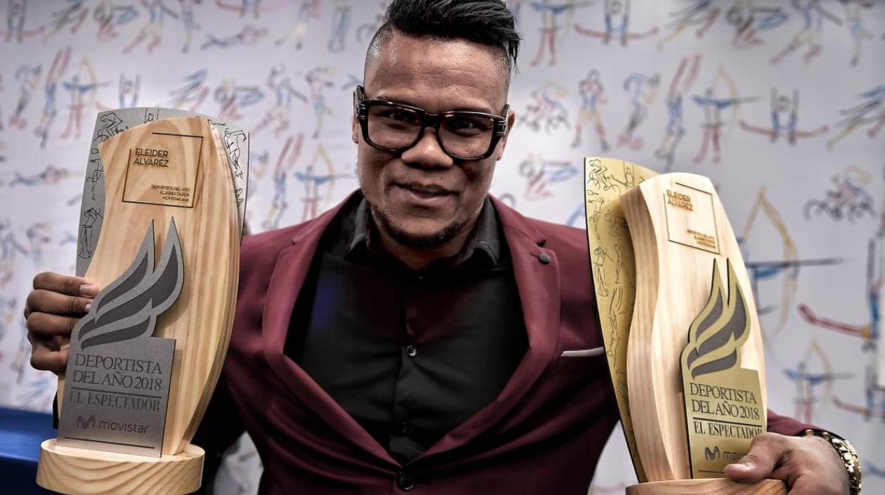 El Espectador. Eléider Álvarez, boxeador.