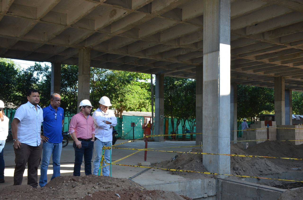 Según el Alcalde de Santa Marta la obra avanzan en un 58%, siete puntos más de lo programado.