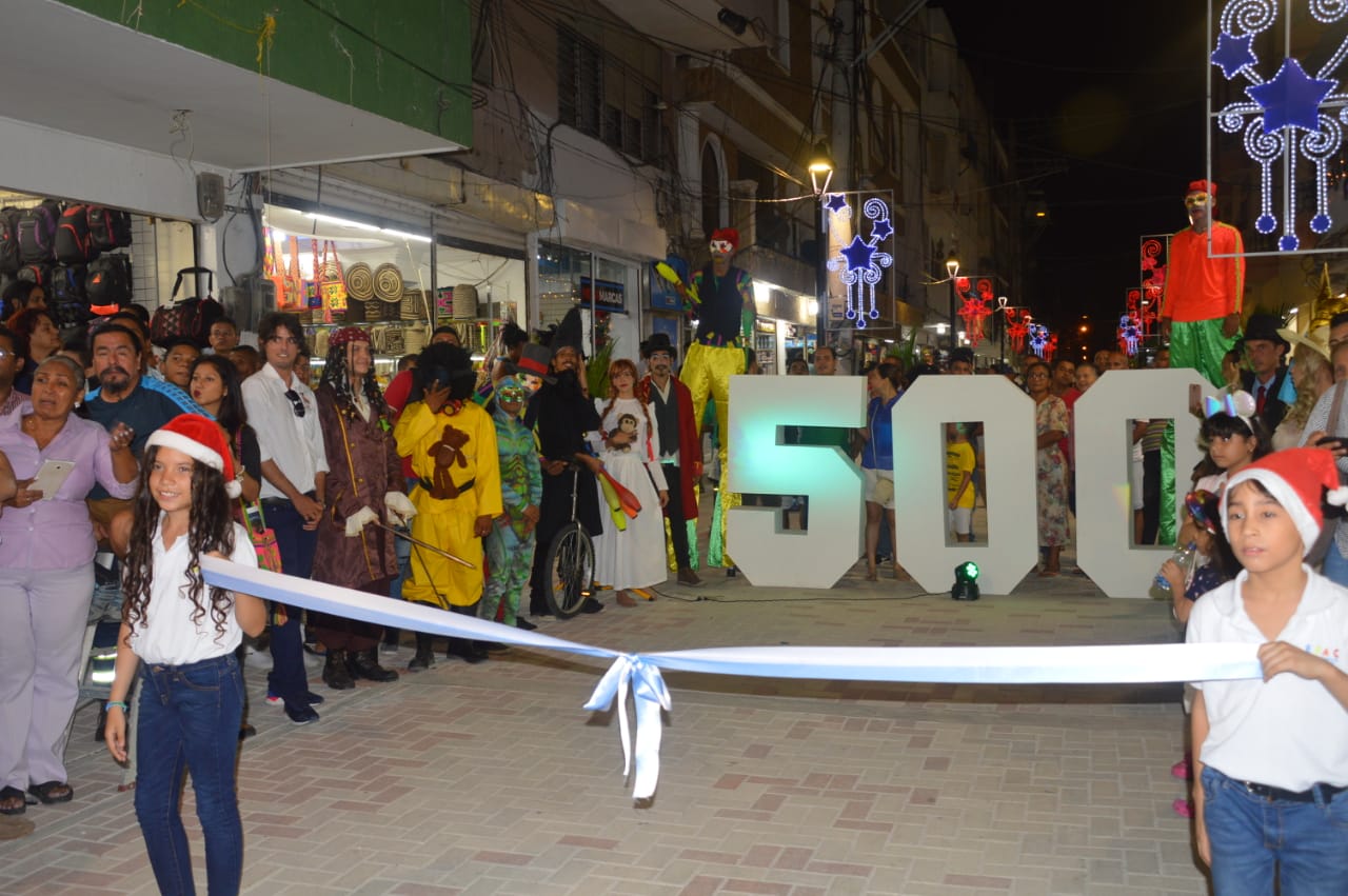 Con una nutrida asistencia se realizó la inauguración de esta obra.