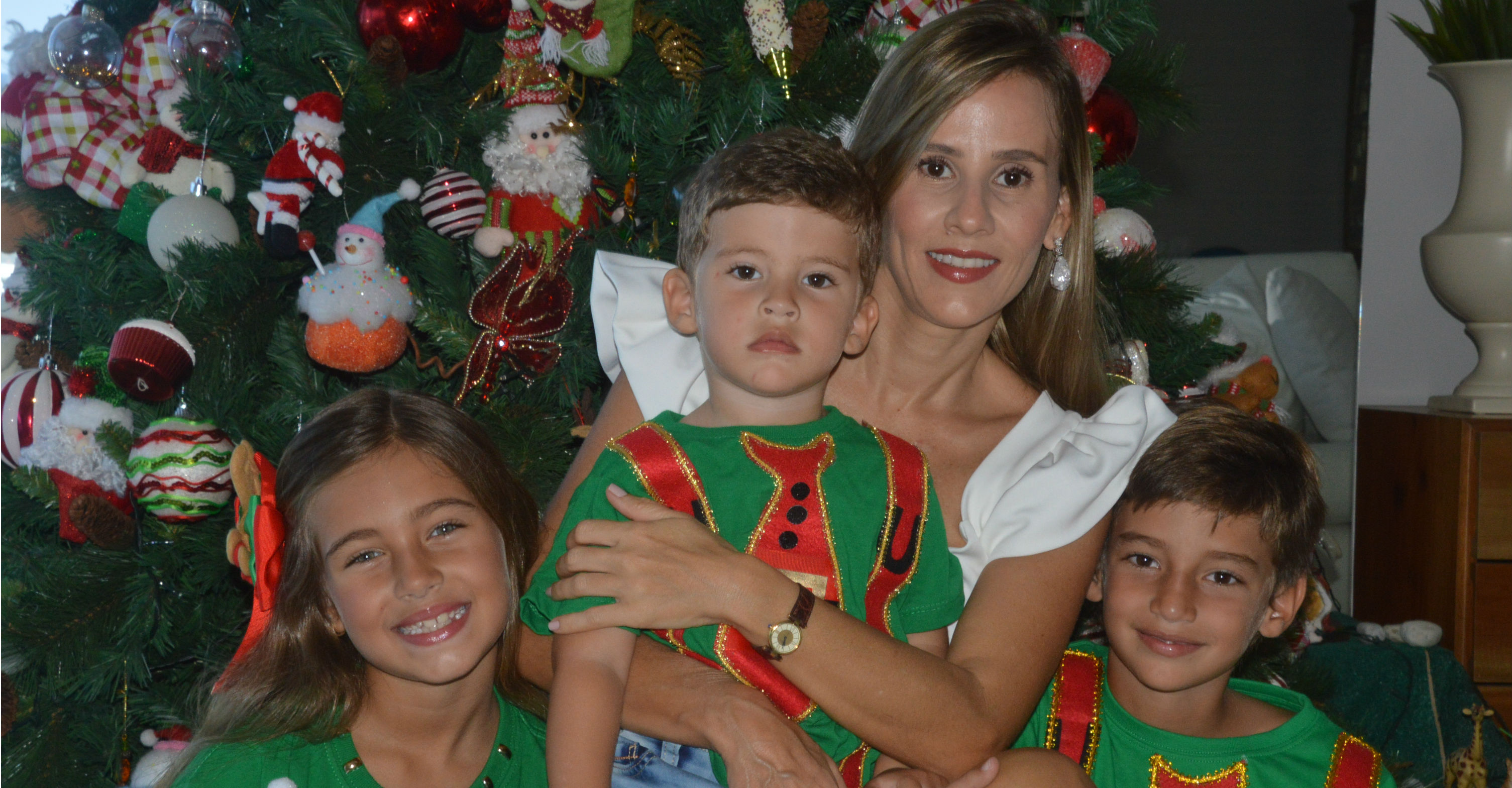 Laura y José Luis le han enseñado a sus hijos la importancia de la Navidad