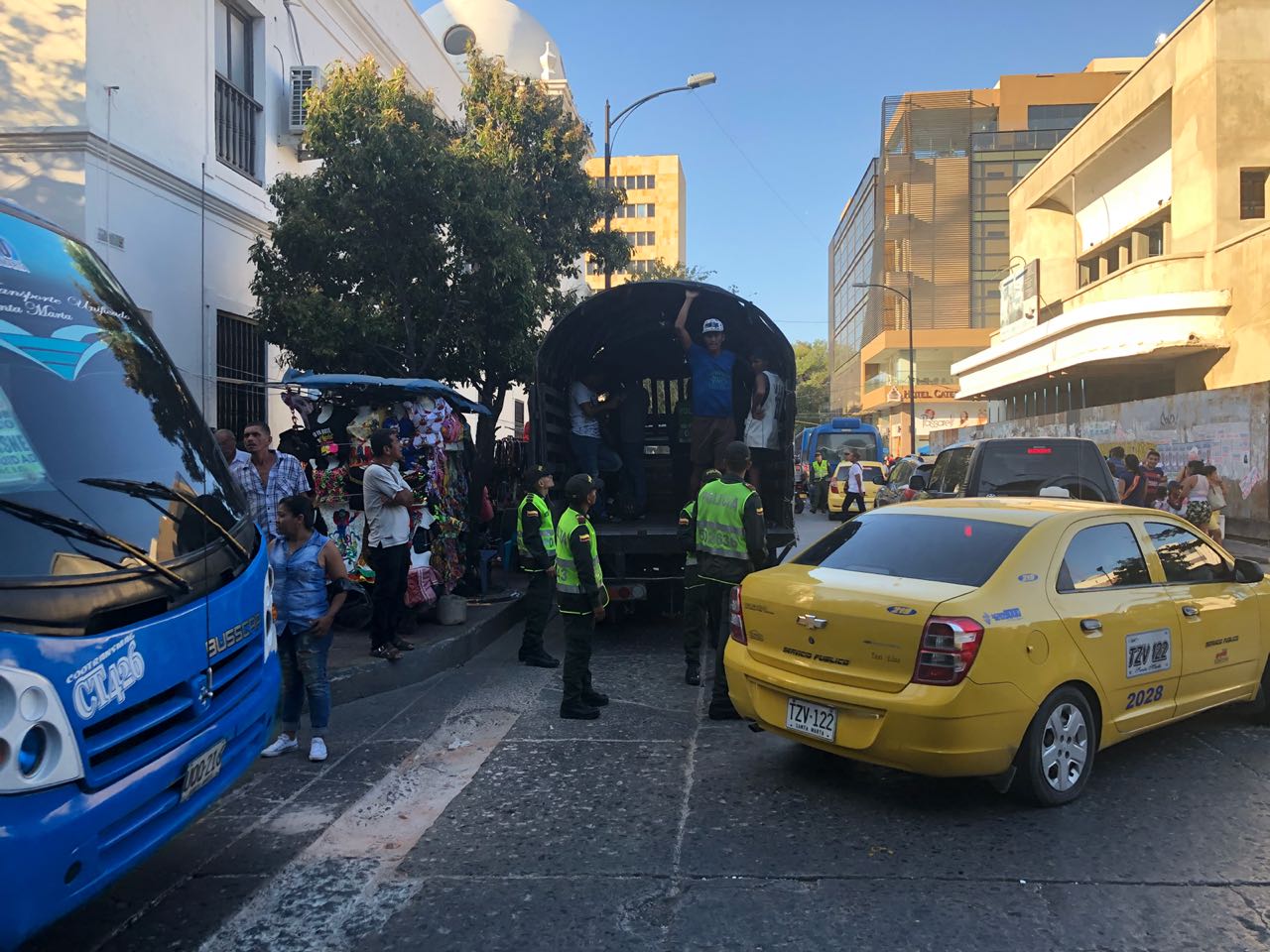 Policía Metropolitana desarrolló planes de prevención de delitos en el Centro Histórico.