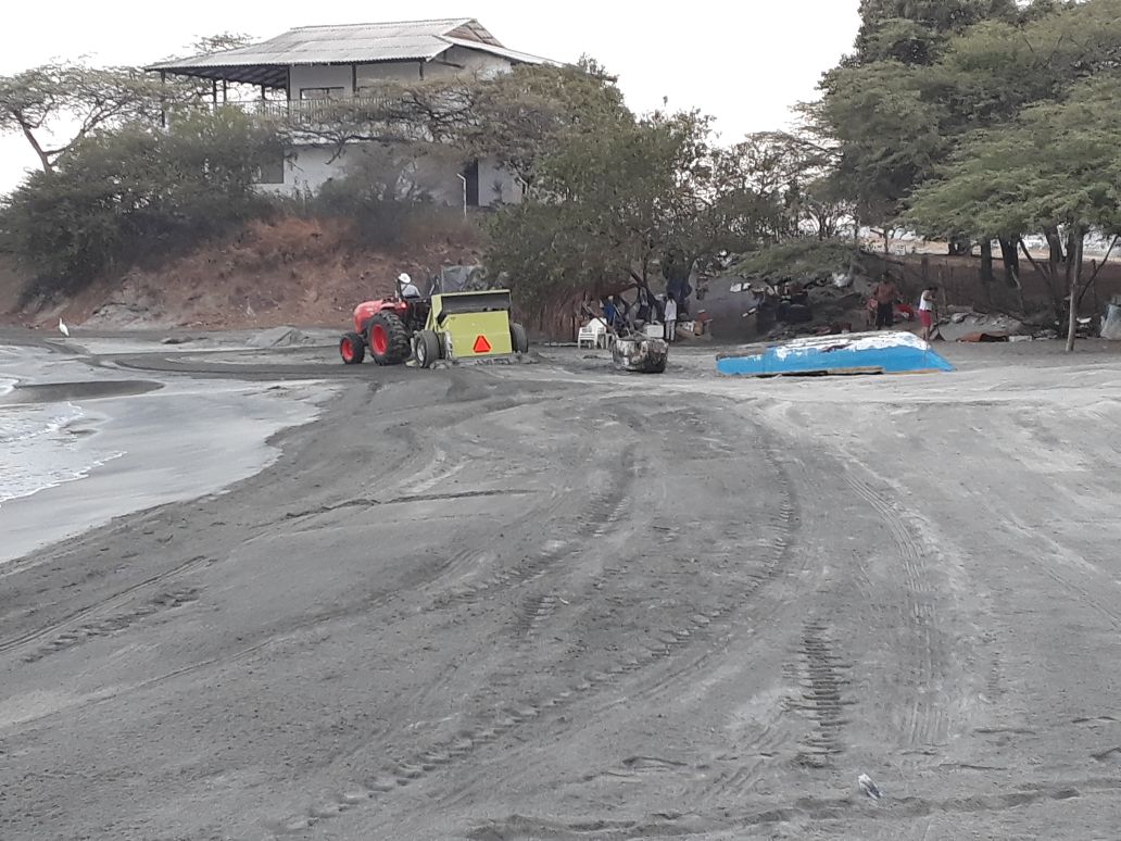 El primer día de limpiezas en plastas fueron recolectados 600 kilos de desechos orgánicos y plásticos.