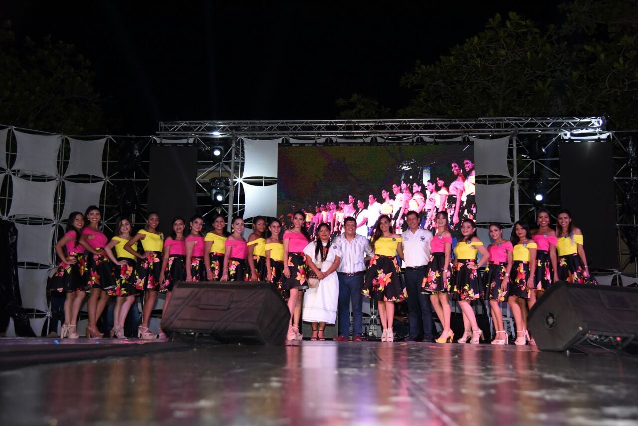 Universidad del Magdalena Candidatas a Mujer Talento Unimagdalena. Zeyanara resalta por portar con orgullo su vestimenta tradicional.