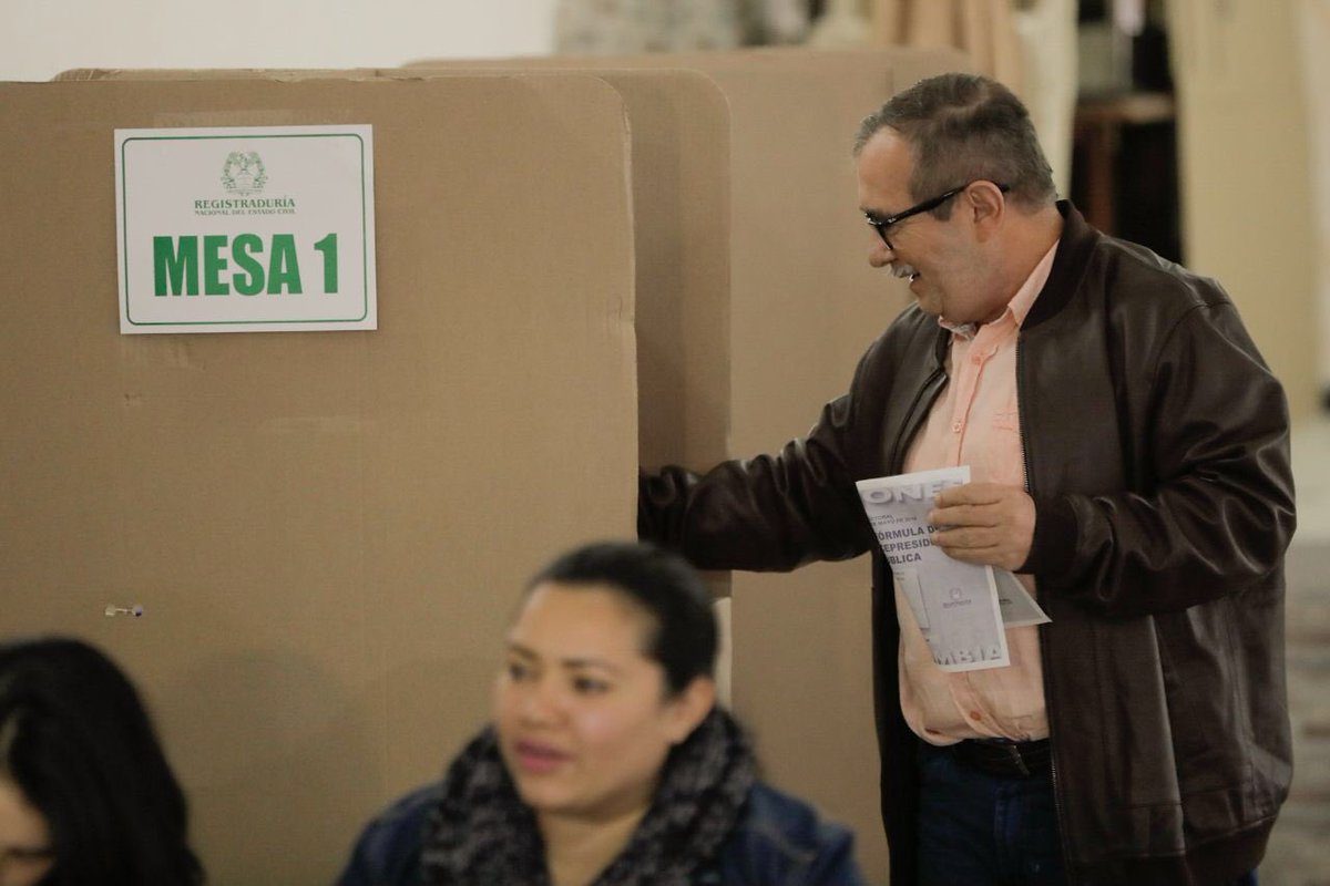 "Por primera vez ejerzo mi derecho al voto" Timochenko