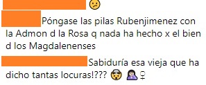 Comentarios del Post.