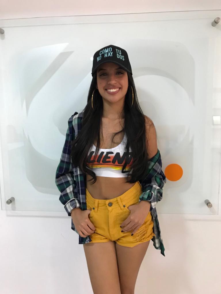 Laura Ortega durante su visita a Seguimiento.co