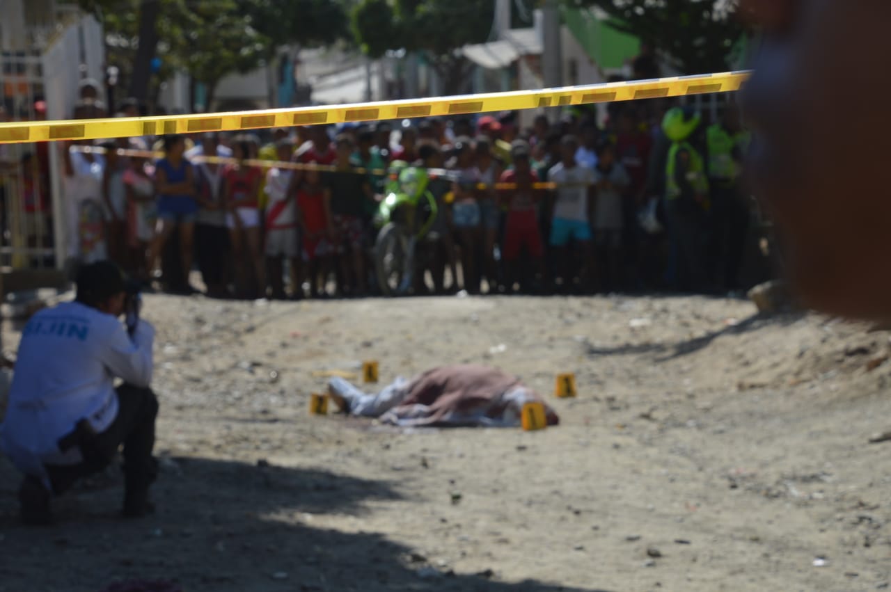 Asesinato en el barrio Luis R Calvo