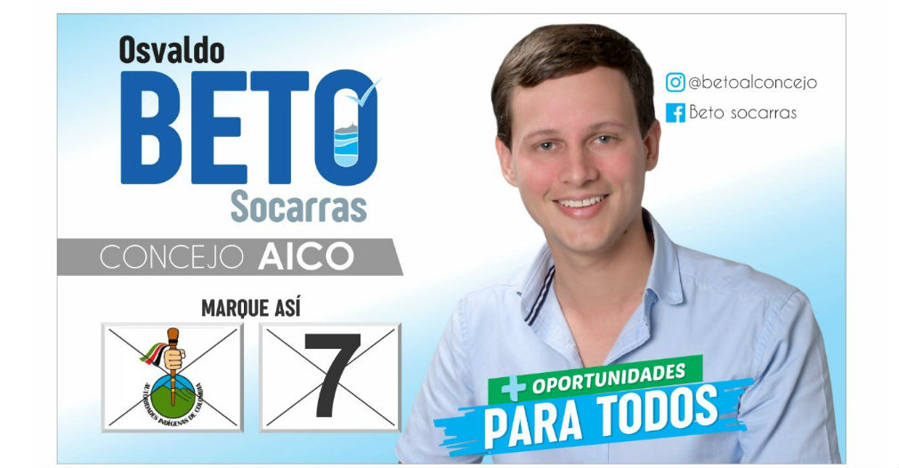 Publicidad del candidato.