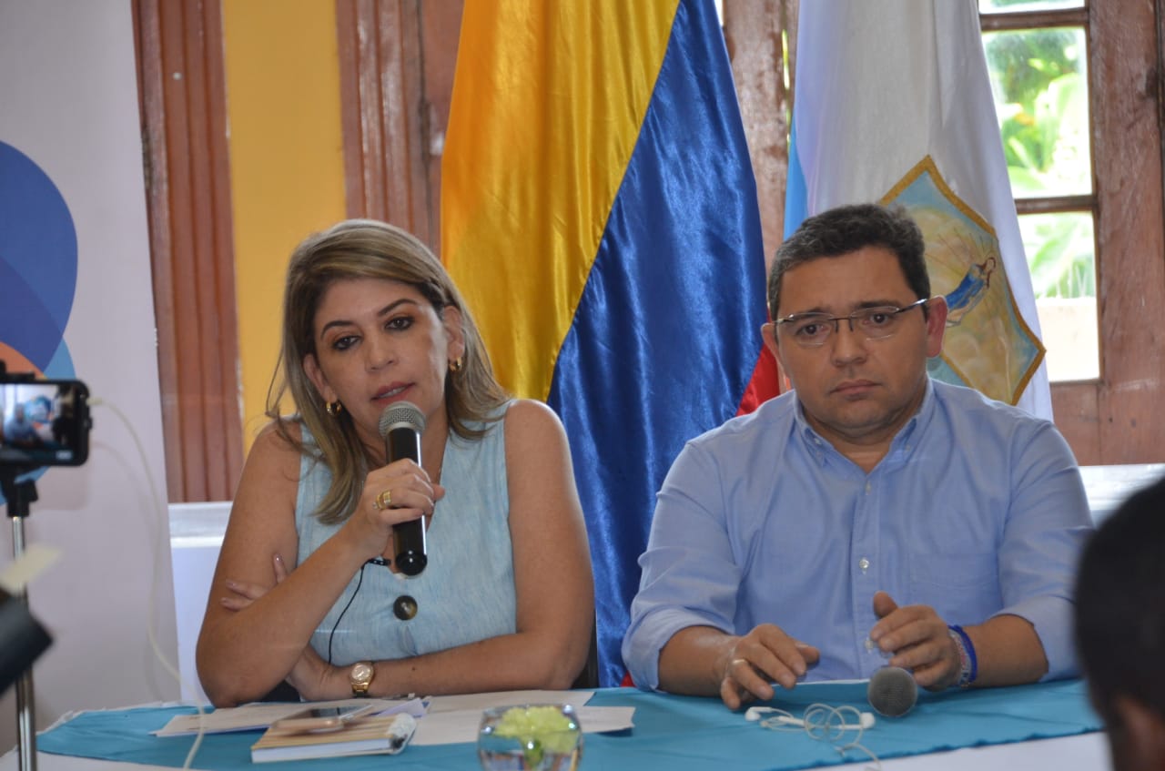 Virna Johnson y Rafael Martínez 