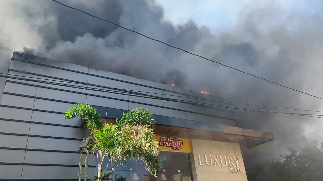 Incendio en Barranquilla