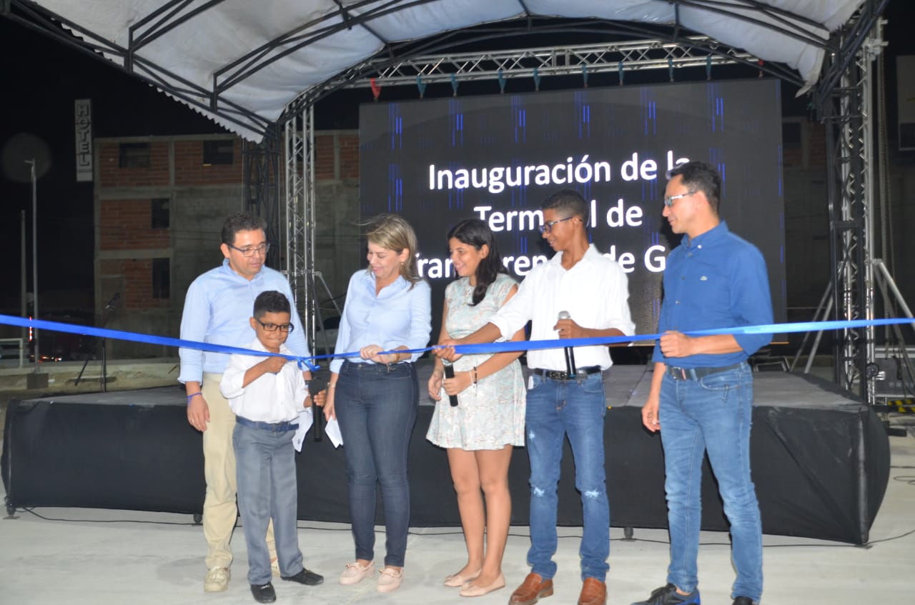 Inauguración de la Terminal de Transferencia de Gaira.