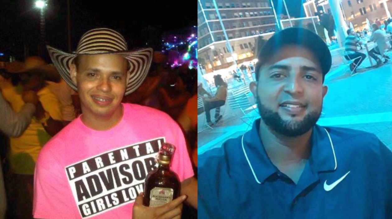 Facebook Dustyn Flórez Bolaños y Vincent Olivo González.