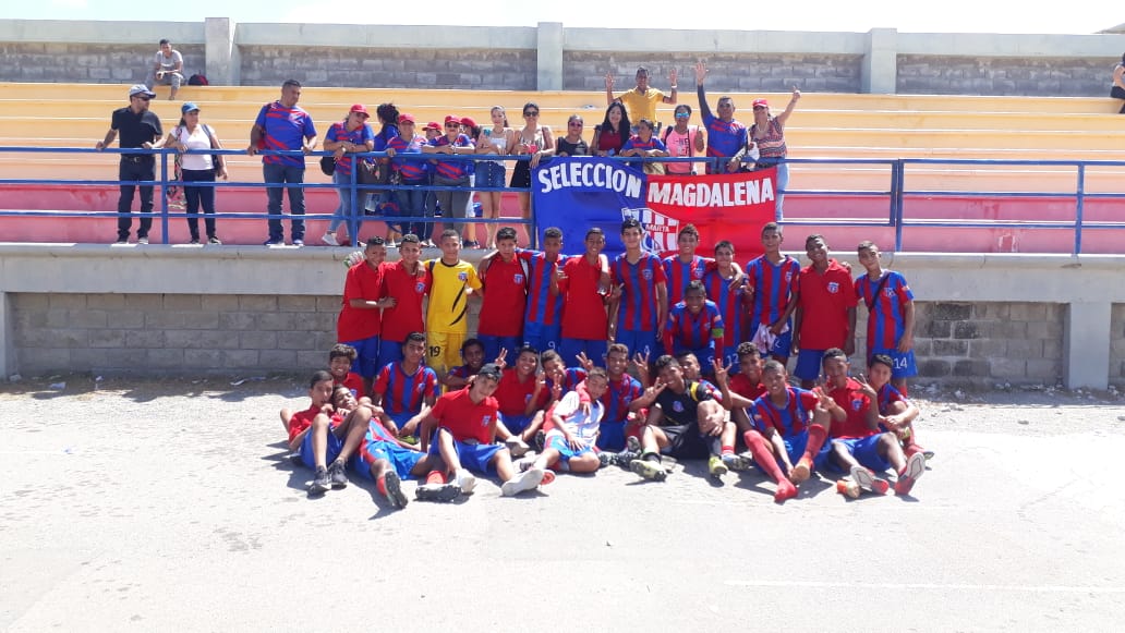 Selección Magdalena infantil de fútbol.