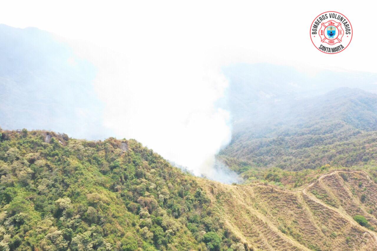 Incendio en Altos de Don Jaca. 