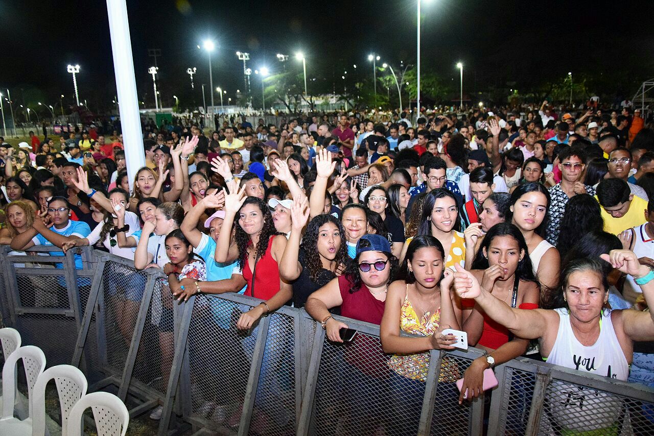 Los asistentes al concierto