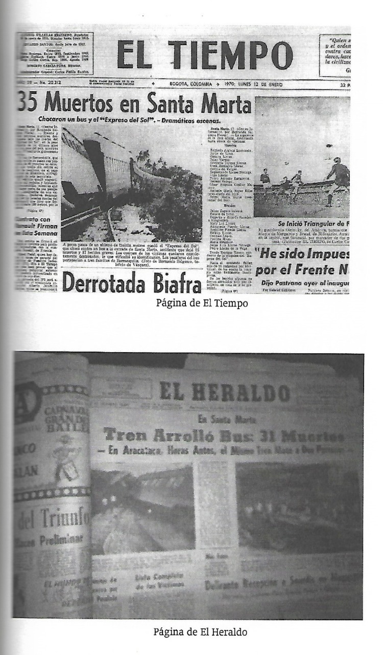 Así registraron El Tiempo y El Heraldo la tragedia ocurrida en Santa Marta el 11 de enero de 1970.