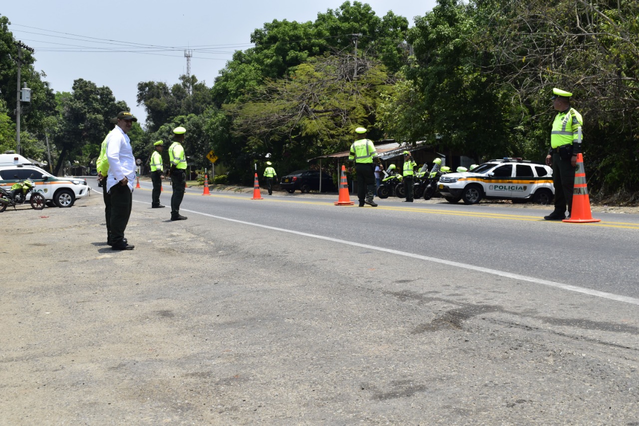 Las carreteras contarán con la presencia de los uniformados