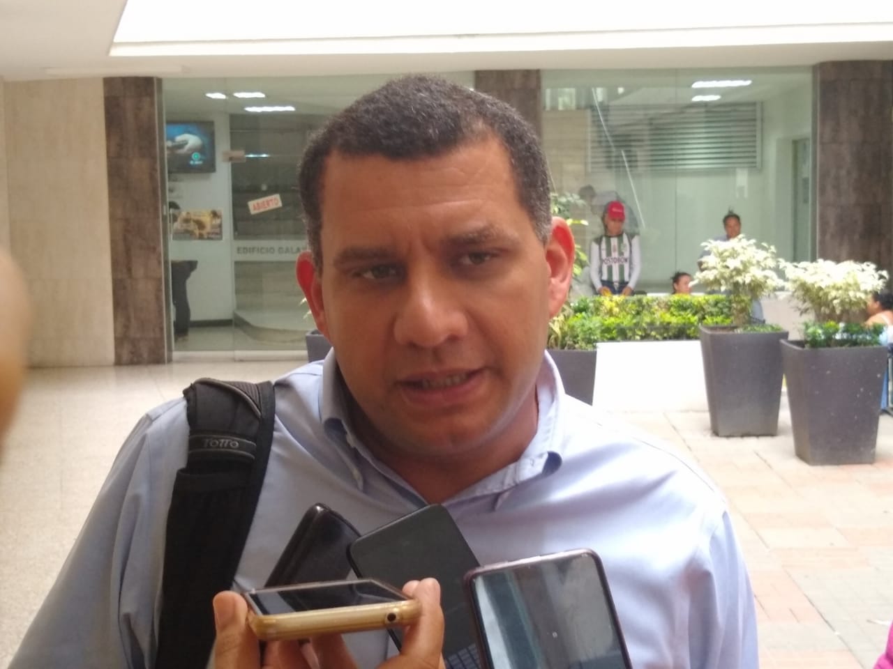 El abogado Luis Torregrosa también defiende en algunos procesos al alcalde Rafael Martínez.