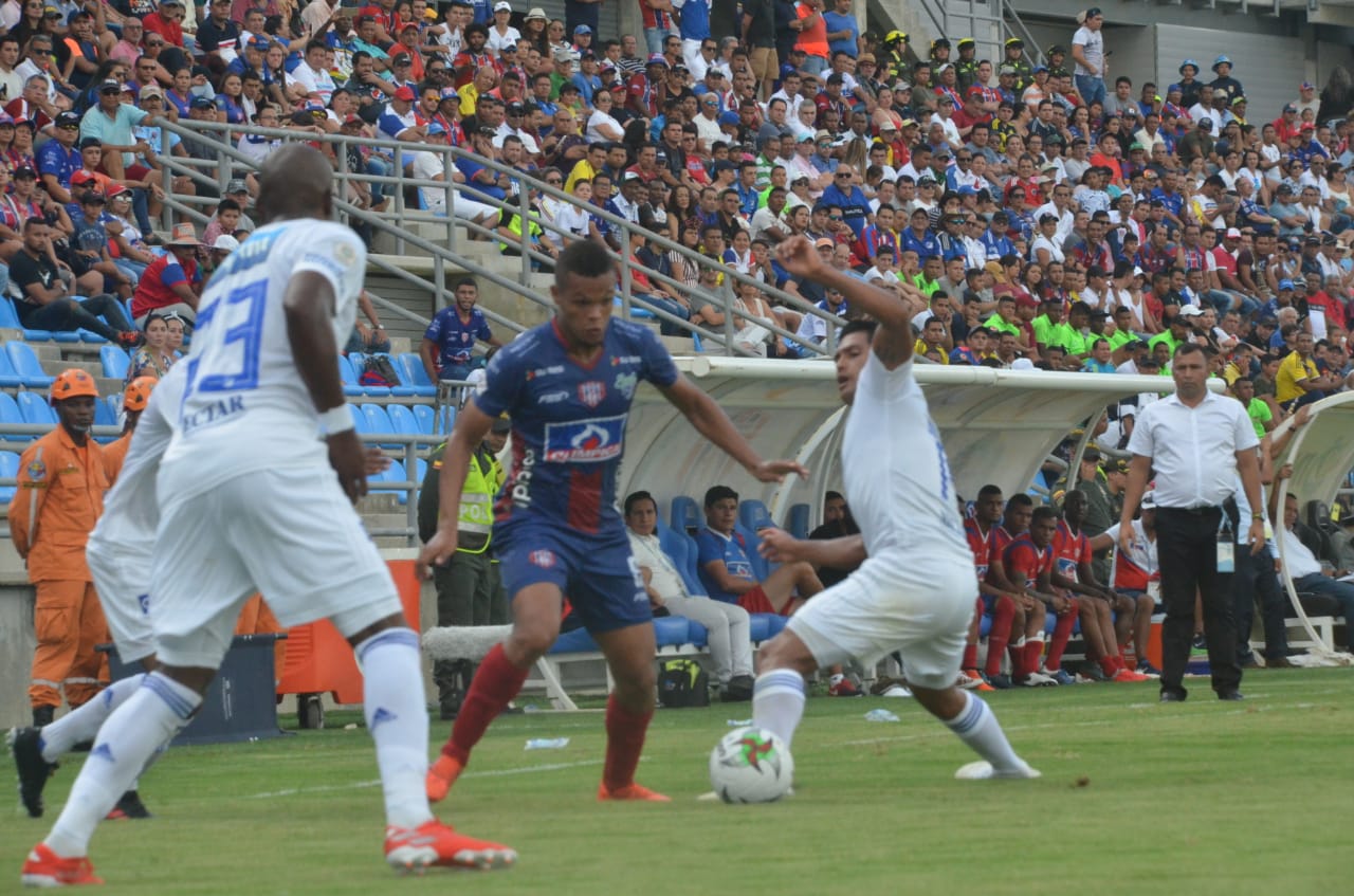 El copeyano Luna fue importante en los primeros 45 minutos. 