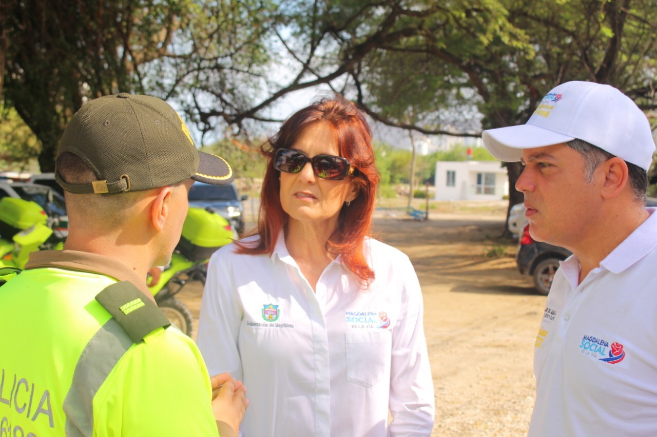  La Gobernadora del Magdalena, Rosa Cotes, señaló que la estrategia es muy importante porque se avecina la temporada de vacaciones.