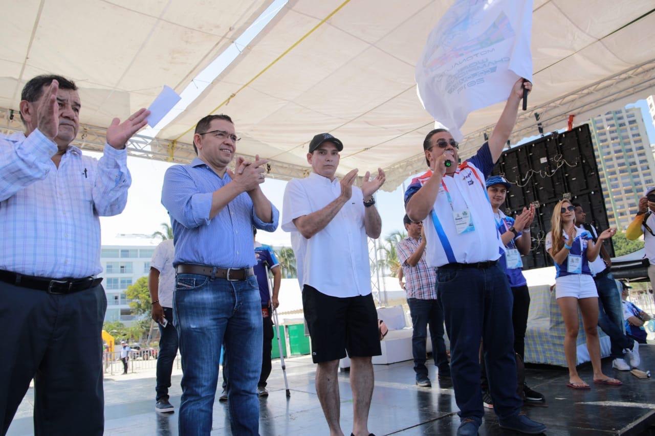 El Presidente de la Federación de Motonáutica destacó la importancia del desarrollo de este campeonato para Santa Marta.